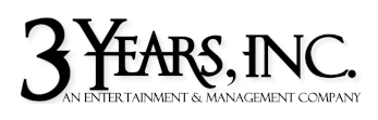 3 Years Inc - An Entertainment & Management Company